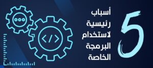 التخصيص بالبرمجة: اقوي 5 اسباب للتخصيص في التطوير بالبرمجة