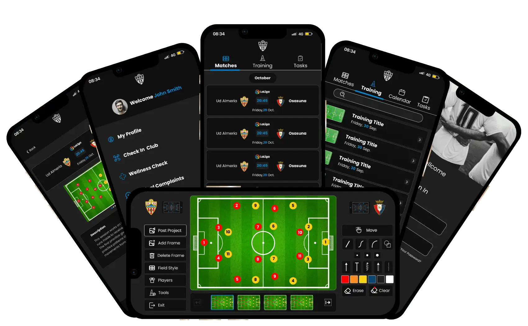  TacTec, The 360-Degree football club management tool